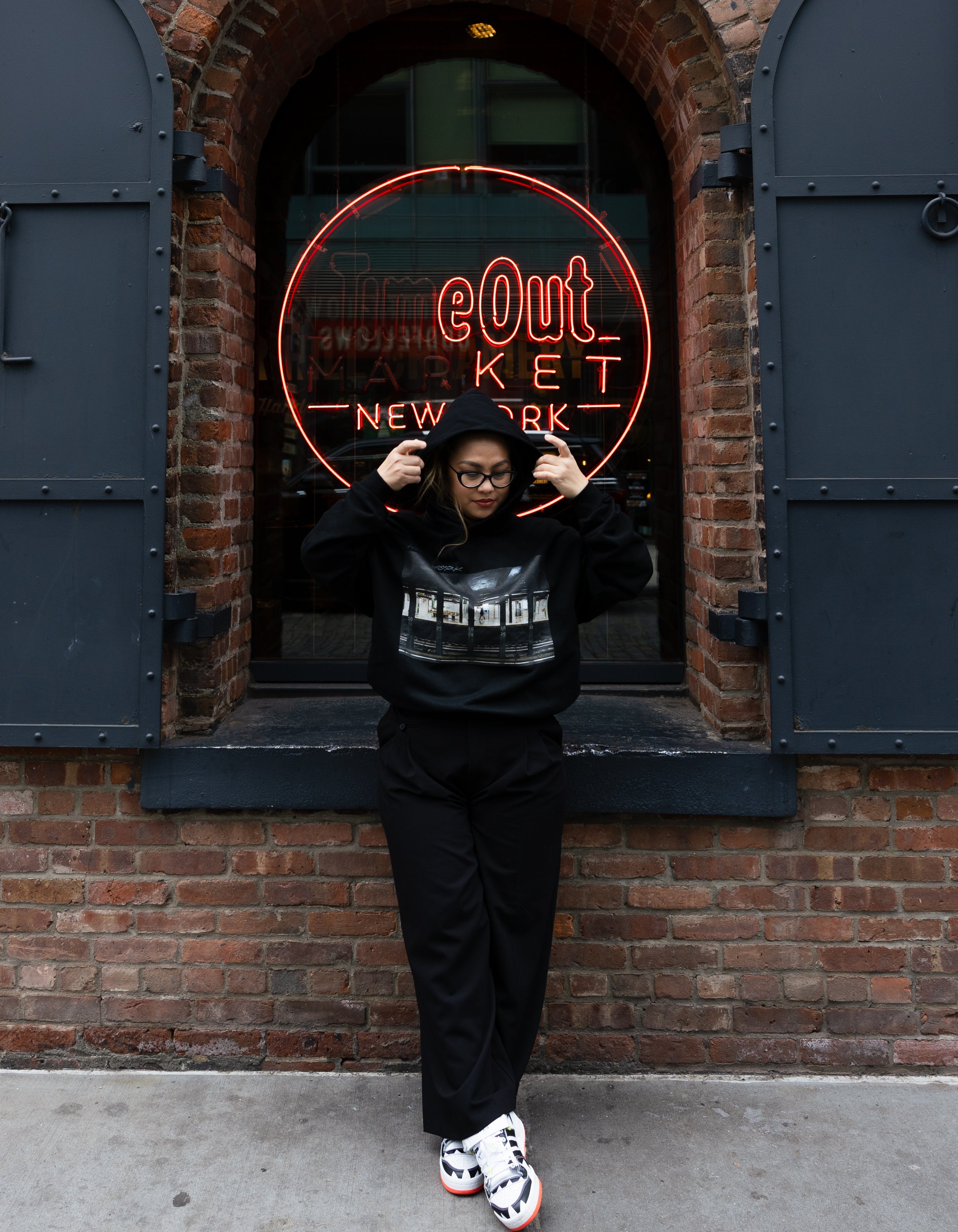 Subway- Boxy Hoodie