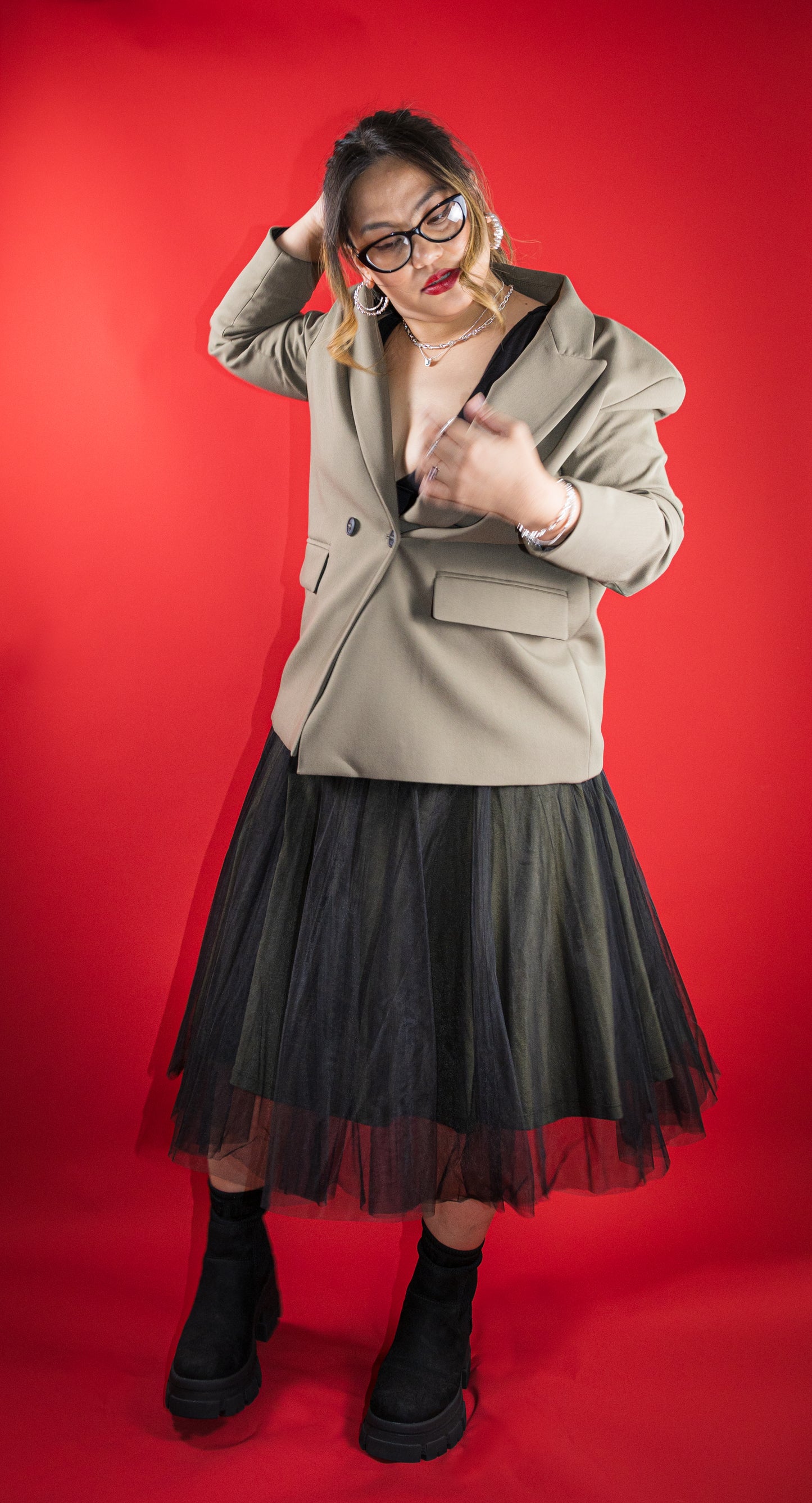 Casual Tulle Skirt