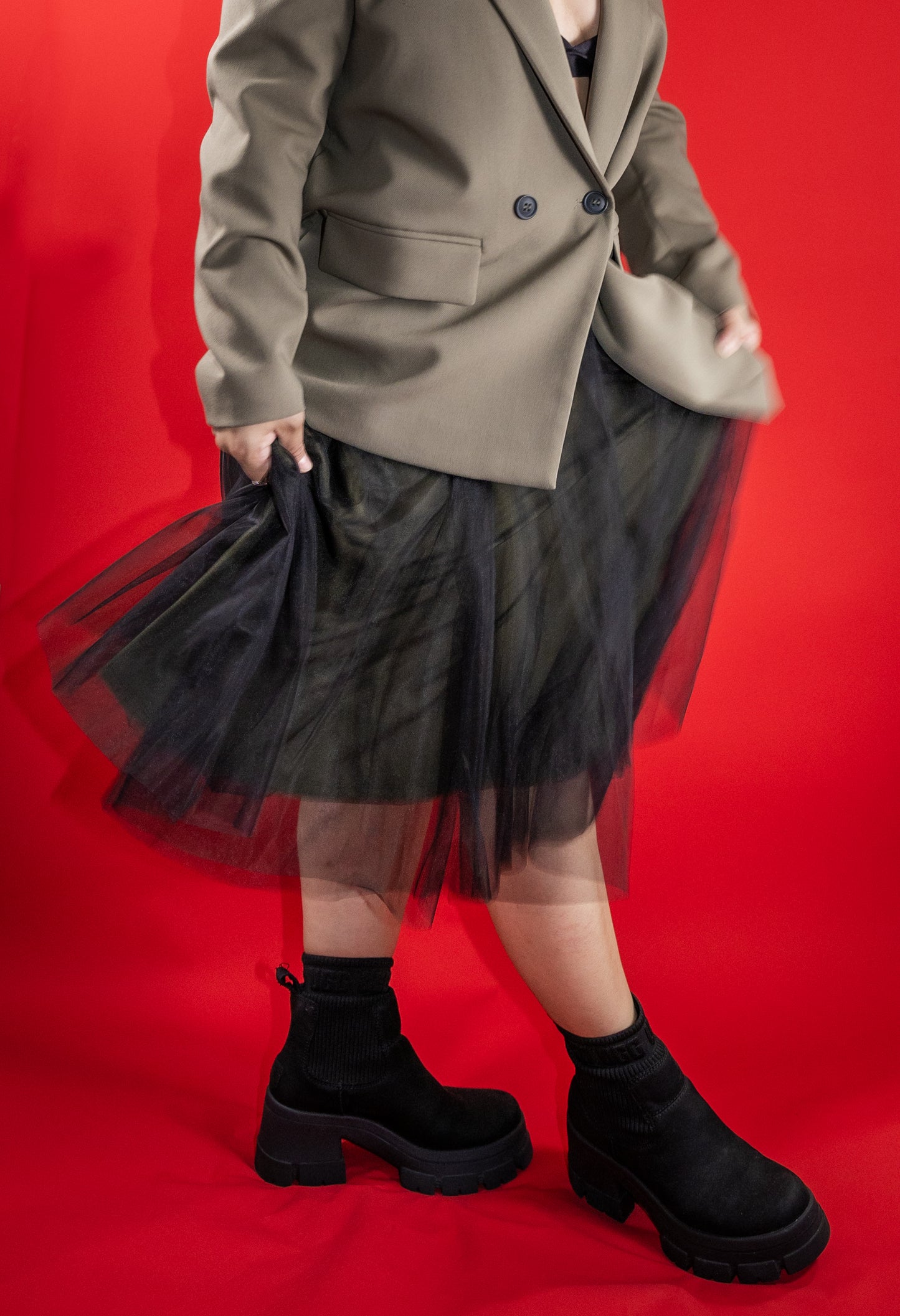 Casual Tulle Skirt