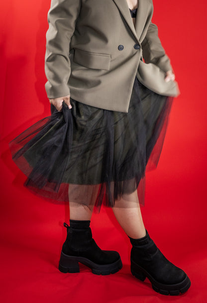 Casual Tulle Skirt
