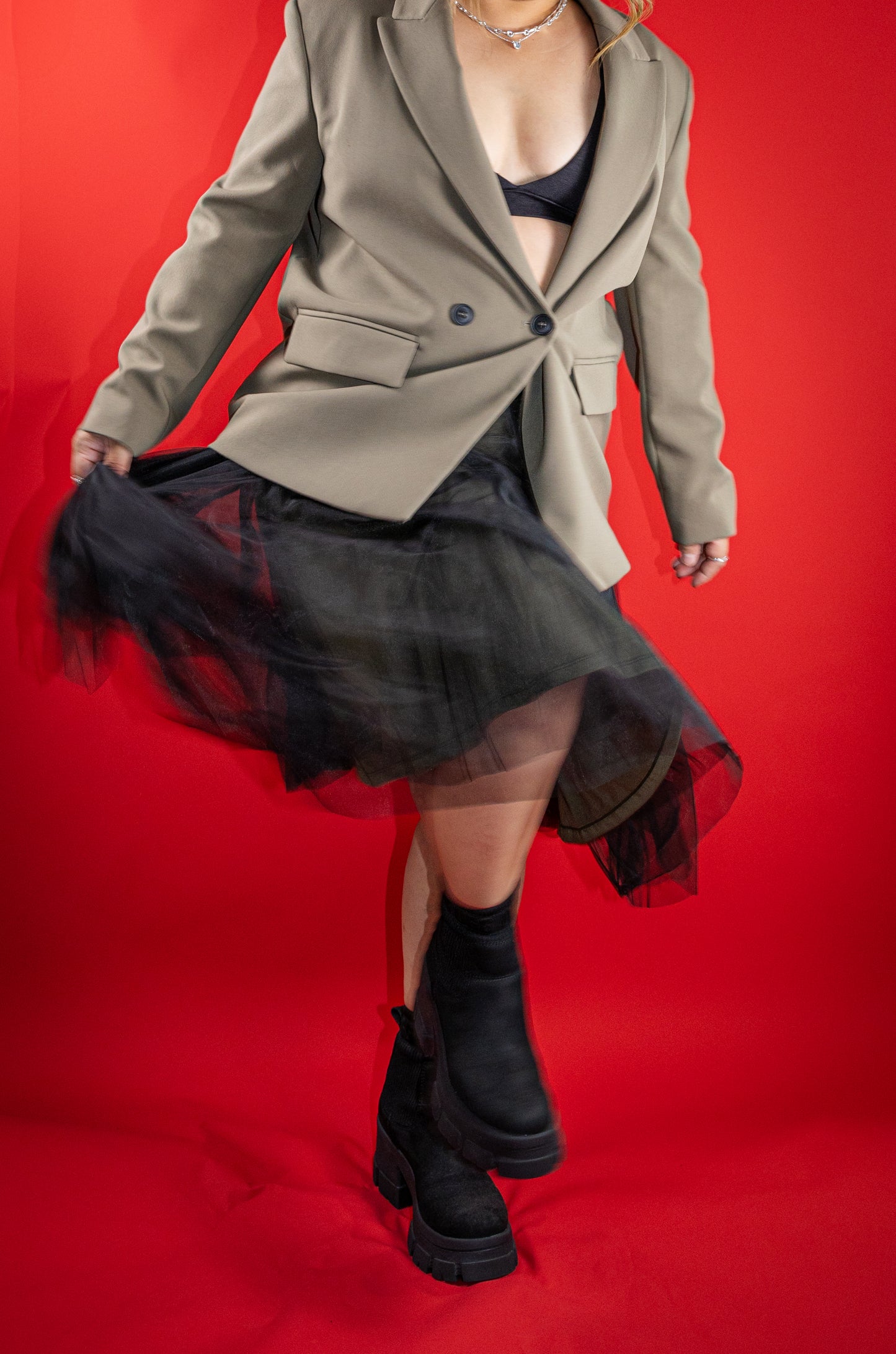 Casual Tulle Skirt