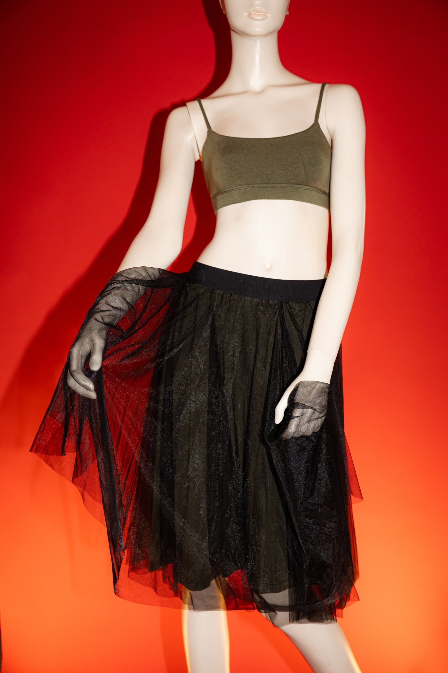 Casual Tulle Skirt