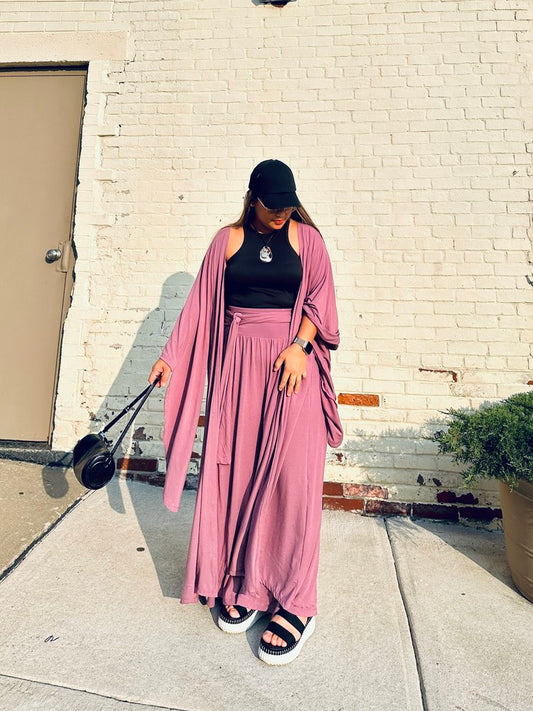 Long Bamboo Kimono